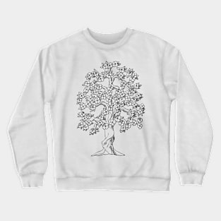 Flower Tree Crewneck Sweatshirt